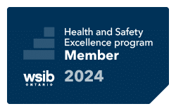 Health and safety excellence program Badge